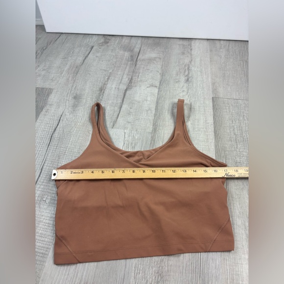 Lululemon Women's Align Tank Top Light Brown Size 14 - Picture 5 of 5